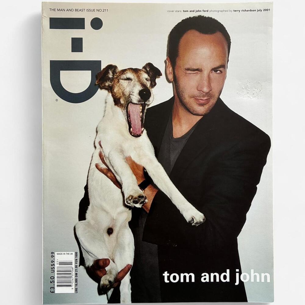 Tom Ford I-D magazine THE MAN AND BEAST ISSUE terry richardson